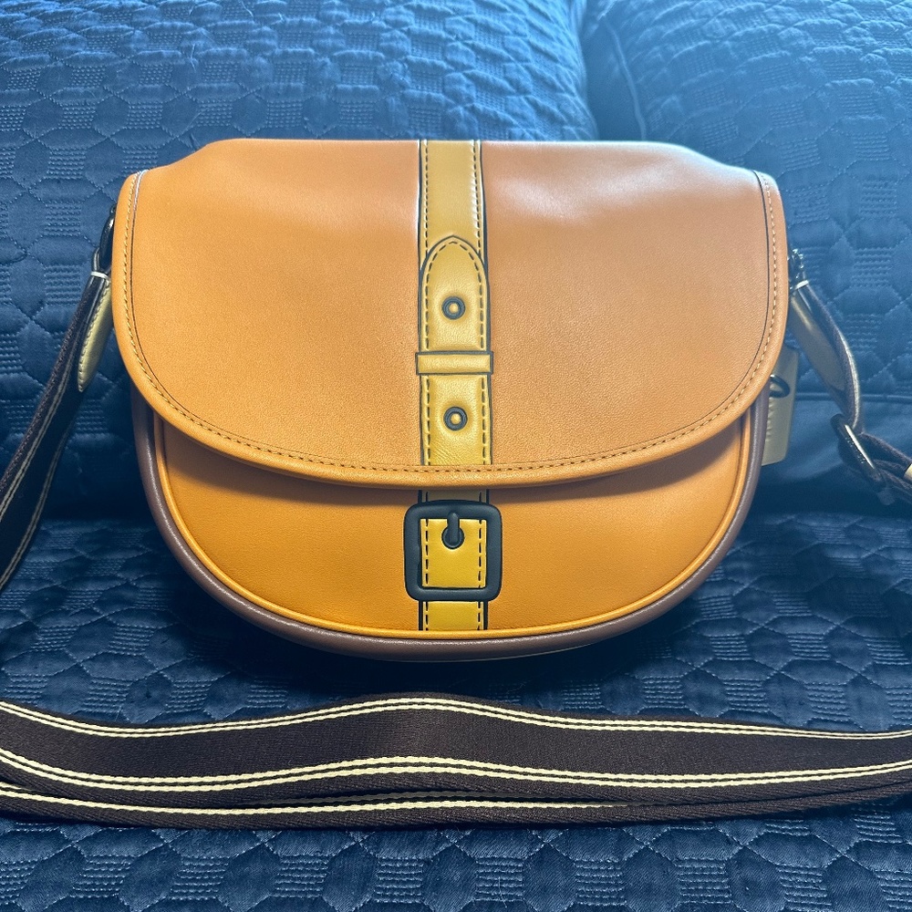 Coach Papaya Hitch Crossbody